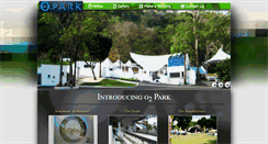 Desktop Screenshot of o2parktt.com